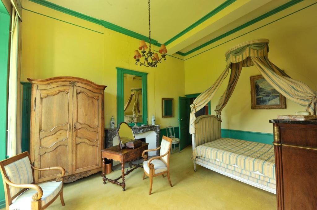 Bed and Breakfast Chateau Du Riau Villeneuve-sur-Allier Номер фото